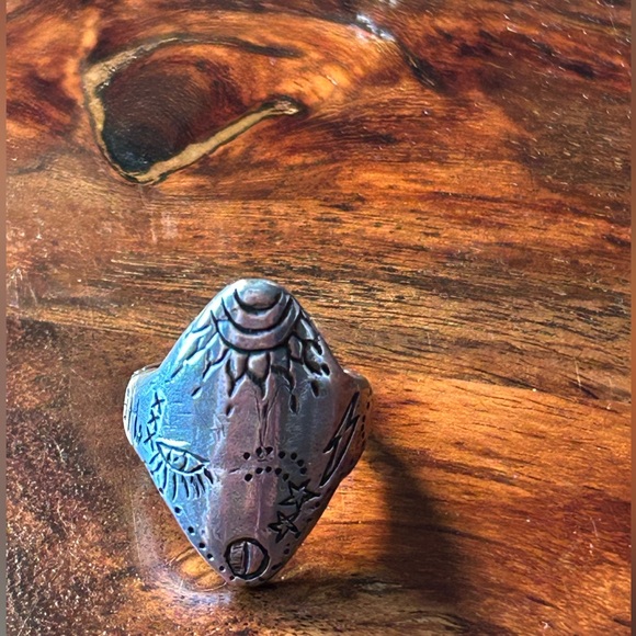 Jes Maharry sterling silver ring - Picture 1 of 6